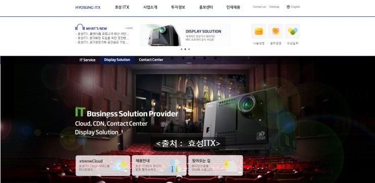  효성ITX 2020년 1분기 배당금