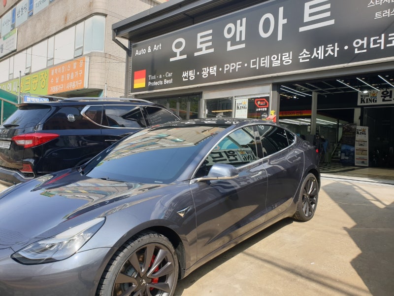 천안 서북구 / 썬팅 / 테슬라 / 모델3