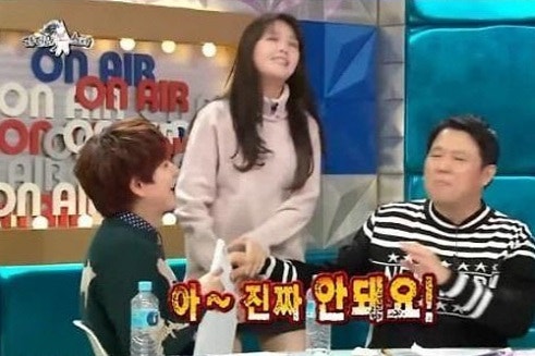 걸스데이 민아 뱃살사진,라디오스타 민아 뱃살 실체는?