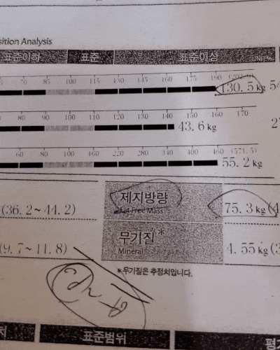  다이어트합숙소 리얼다이어트 2주 인바디결과 공개 130.5KG >>>120.7KG