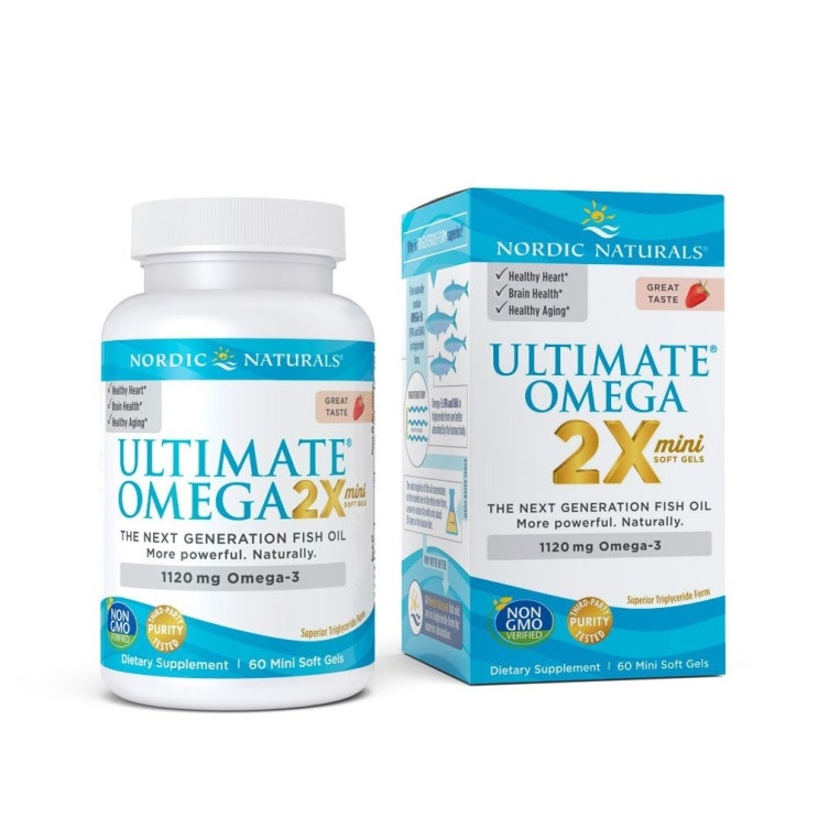  [강추] Nordic Naturals Omega Mini 노르딕 오메가3 60정, 1개 가격은?