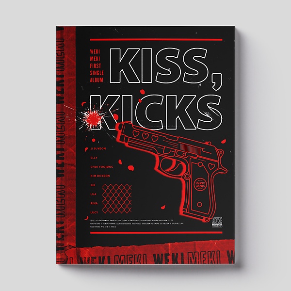 &lt;핫딜&gt;&lt;핫딜&gt;가성비가 좋은 위키미키(Weki Meki) - KISS KICKS [1st Single Album][Kicks ver.] 들여가세요~~