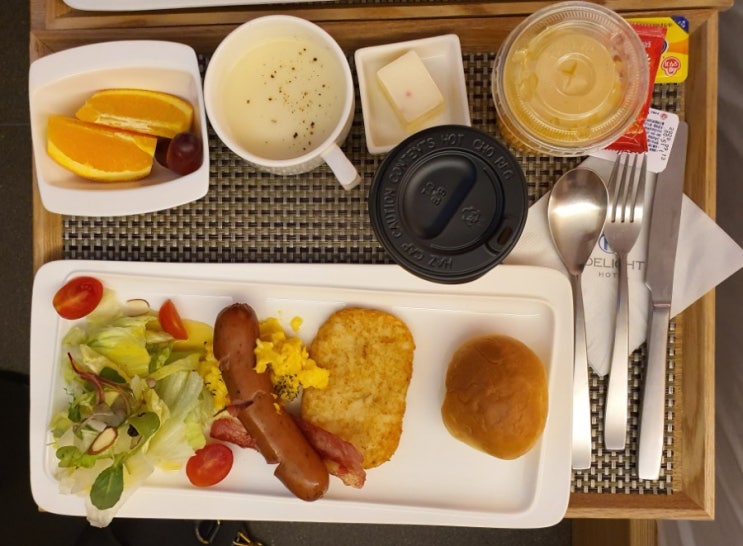  [잠실, 송파구 호텔] 방이동 먹자골목에 위치한 딜라이트 호텔 간단 리뷰! 조식 맛집!