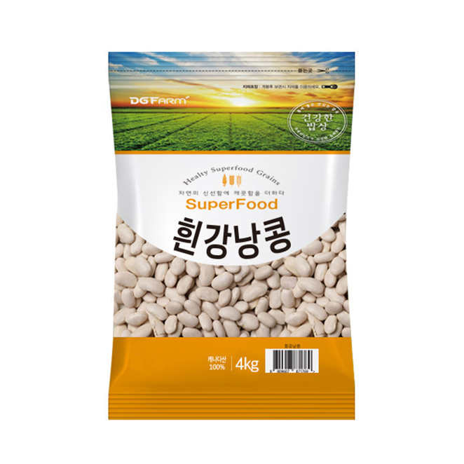  [강추] 대구농산 흰강낭콩, 4kg, 1개 가격은?