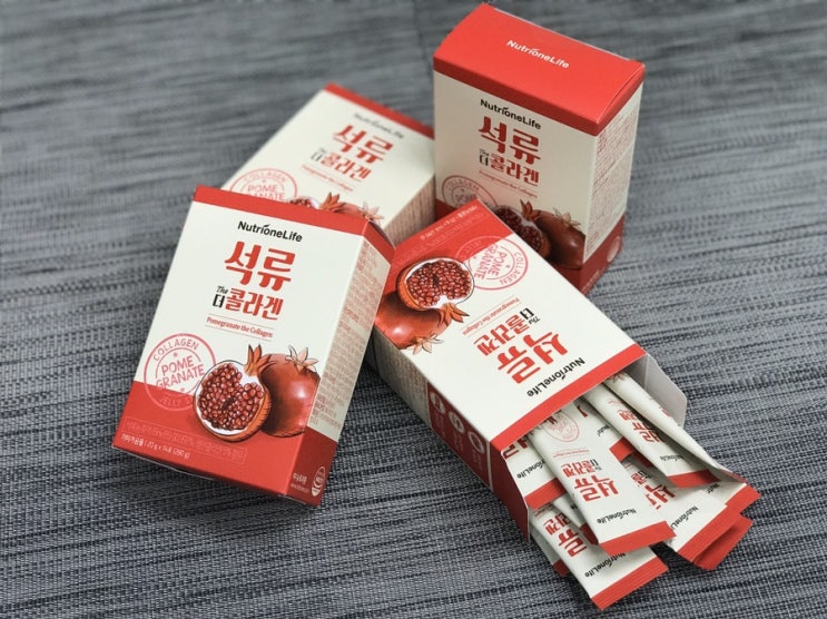  내돈내산, 전지현 석류콜라겐 젤리, 뉴트리원 석류 더 콜라겐 솔직 후기!