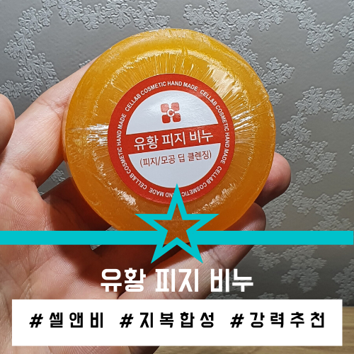 지성 피부 클렌징 셀앤비 천연유황피지비누 좋네 지성 피부 클렌징 셀앤비 천연유황피지비누 좋네