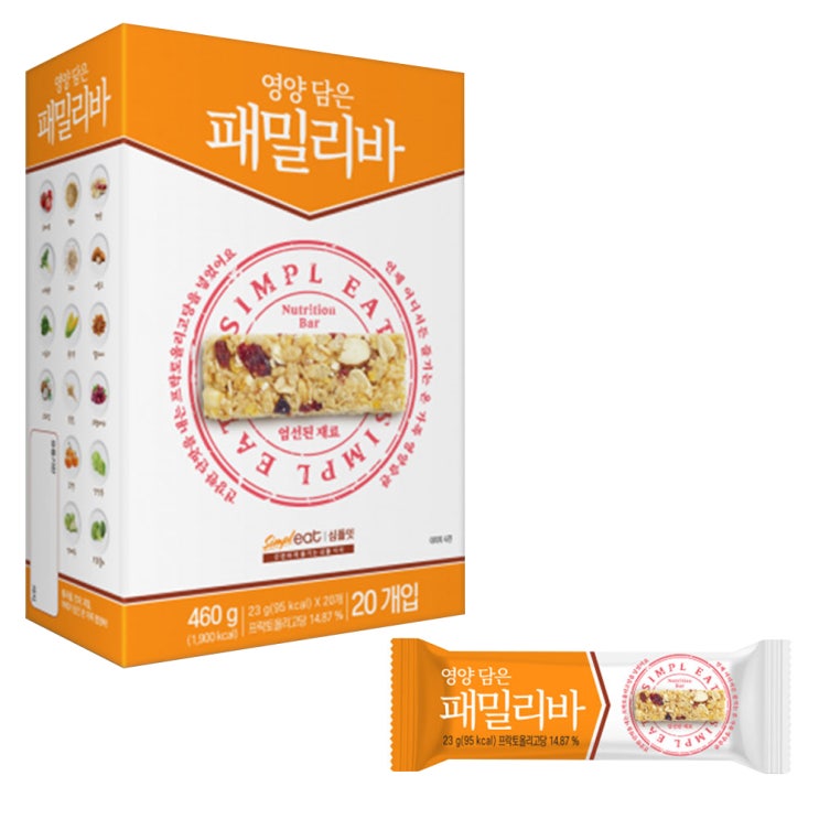  [품절예상][가성비굿]영양담은 패밀리바, 23g, 20개 제품을 놓치지 마세요~~