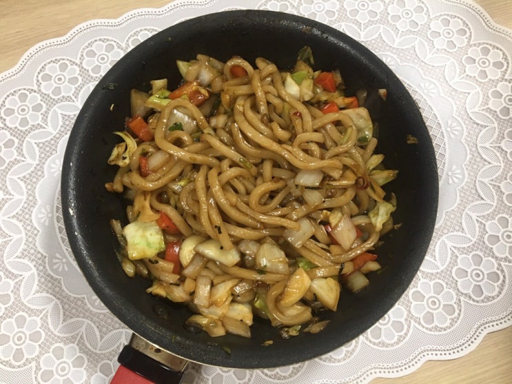  [CookSLOG] 노브랜드 데리야끼 볶음우동으로 한 그릇 요리