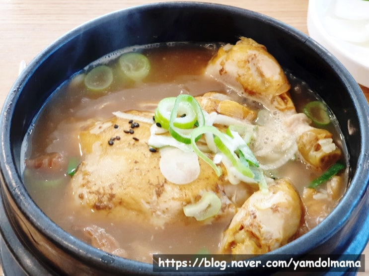  안녕동삼계탕 상황진삼계탕 상황버섯의 기운을 듬뿍 담은 닭고기 먹고 몸보신하기