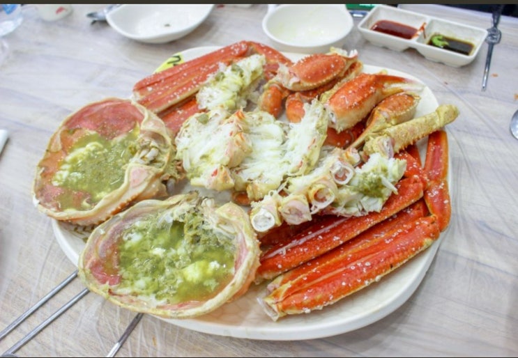  장사항 만선대게 맛집 입니다