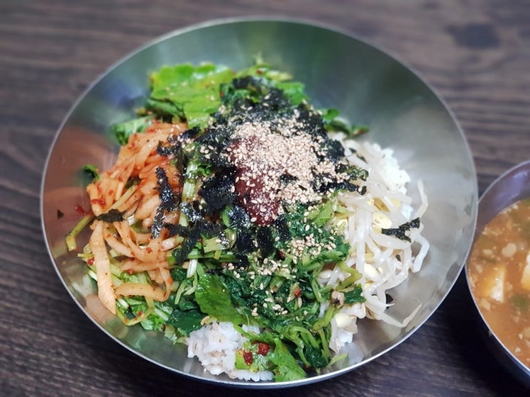  달서시장 보리비빔밥 먹고 왔어요
