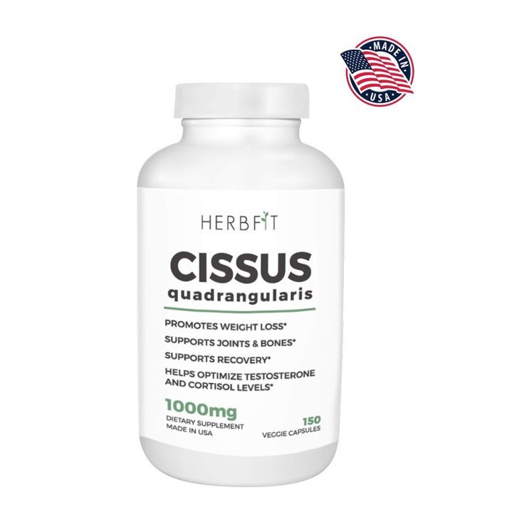  [강추] HERBFIT 미국 2개 Cissus Quadrangularis 시서스 1000mg 150캡슐 가격은?