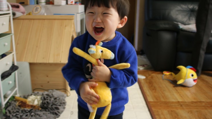  오감발달에 좋은 에불로보 인형 애착인형1호!
