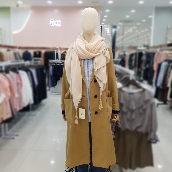  <핫딜><핫딜>가성비가 좋은 ENC 싱글버튼트렌치코트(ENJT84911O/BE) 들여가세요~~
