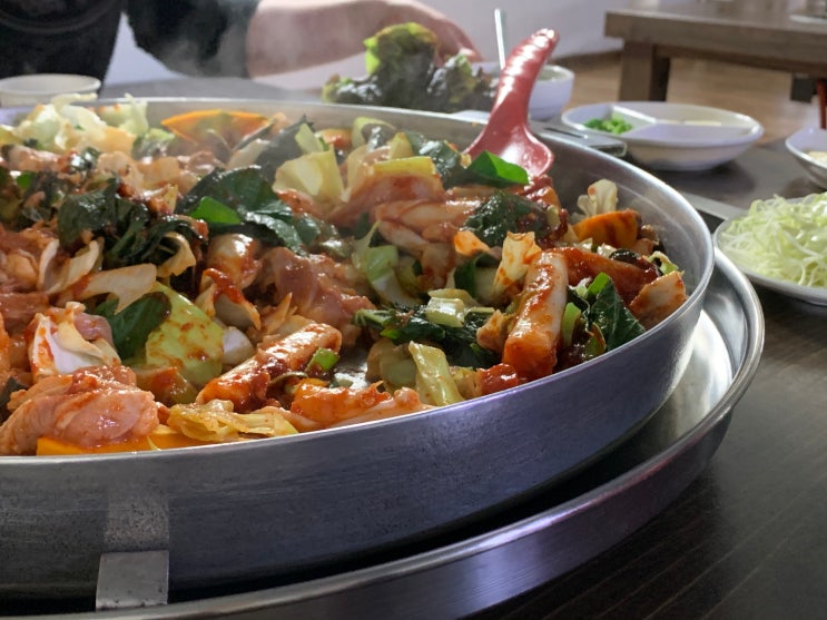  [영월맛집]반찬재사용하지 않는 맛집 불티나닭갈비