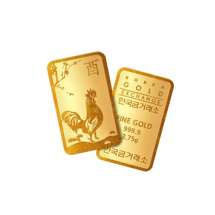  리뷰가 좋은 한국금거래소 닭 골드바 3.75g 순금24K 제품을 소개합니다!!