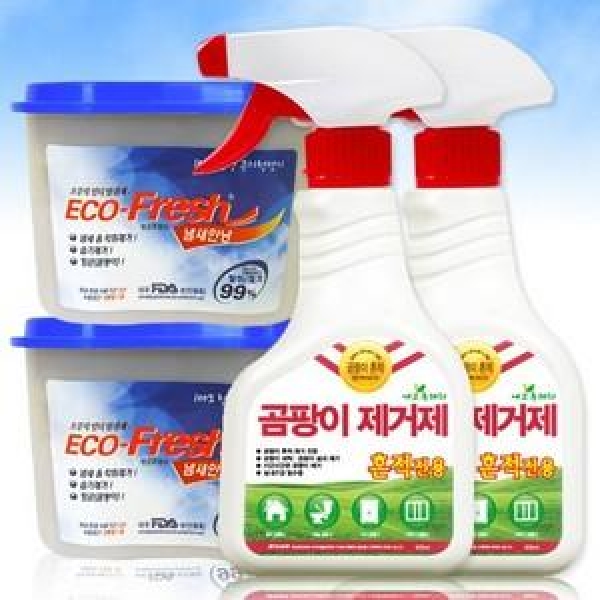  [강추] (흔적전용)곰팡이제거스프레이2개 냄새_악취제거제2개, 1개 가격은?