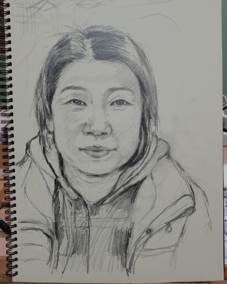  제일 어렵지만 따뜻한 소묘,,, 인물소묘