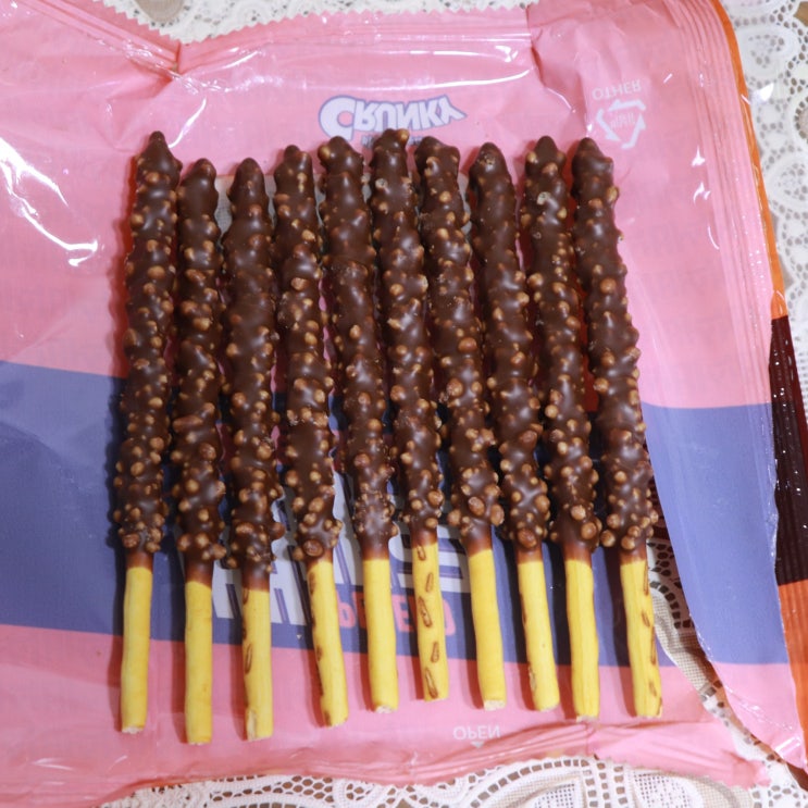  신상과자 크런키 빼빼로 솔직후기