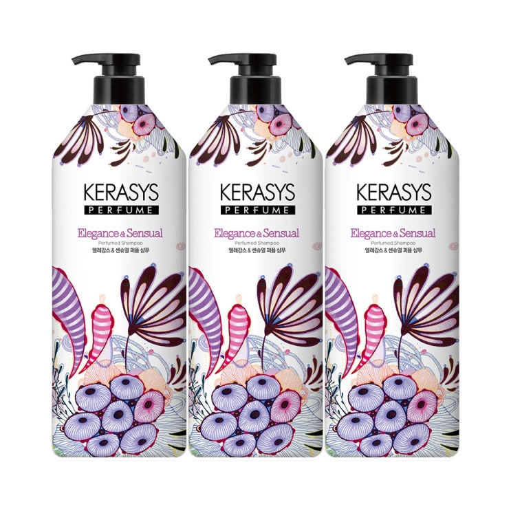  <핫딜><핫딜>가성비가 좋은 케라시스 퍼퓸 샴푸 엘레강스, 980ml, 3개 들여가세요~~