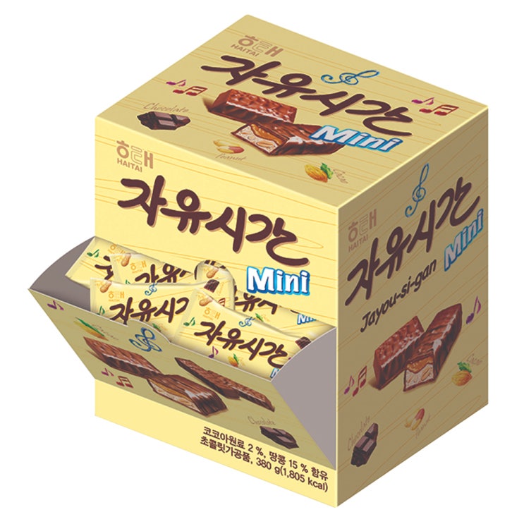 [품절예상][가성비굿]자유시간 mini 초콜릿 38p, 380g, 1개 제품을 놓치지 마세요~~