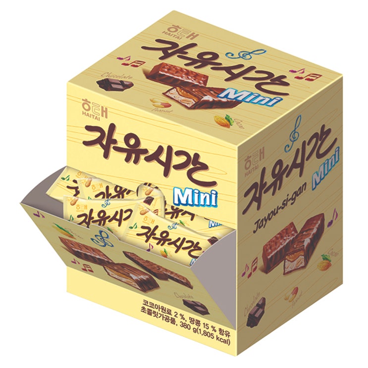  [품절예상][가성비굿]자유시간 mini 초콜릿 38p, 380g, 1개 제품을 놓치지 마세요~~