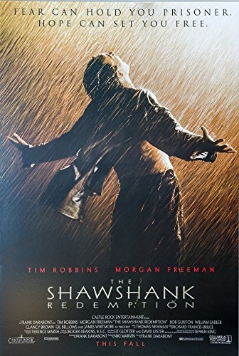 '쇼생크 탈출'(Shawshank Redemption), Fear can hold you prisoner, hope can ...
