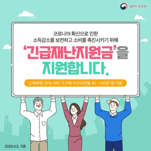  인천시 재난지원금 신청 기간 아직 아니예요!