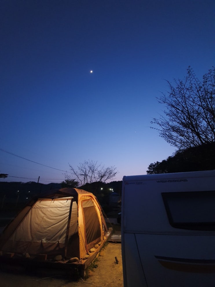  <4월29일> 아직은 쌀쌀한 밤에 캠핑장에서 노브랜드 샤브샤브를 요리 한 후기