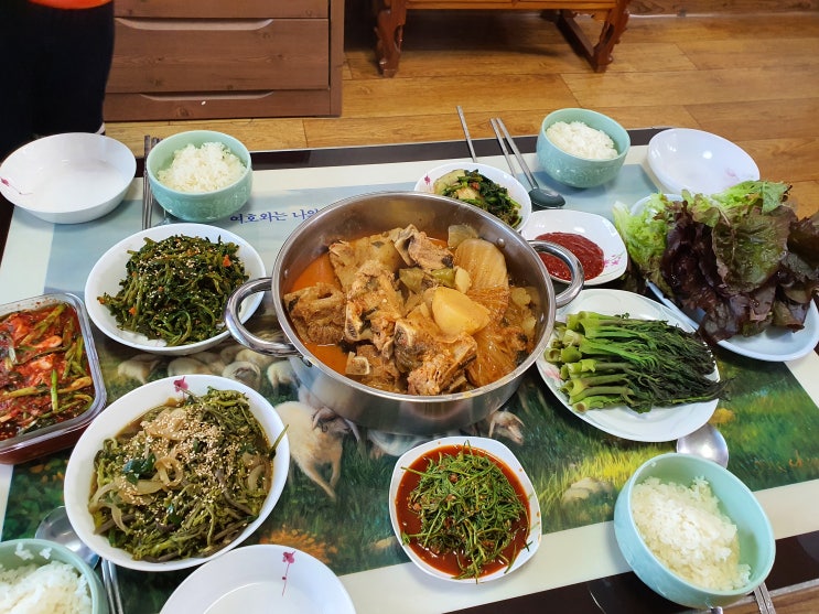  장모님 건강밥상