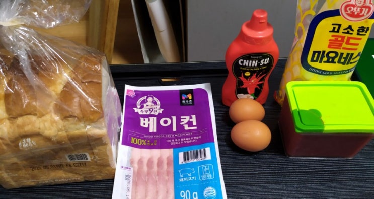  스크램블에그 토스트 만들기 도전