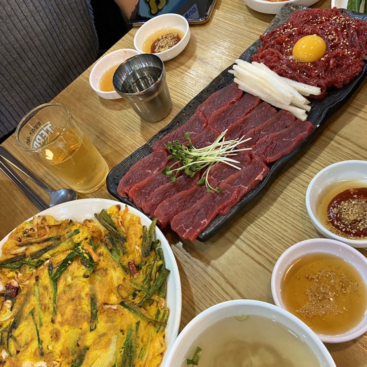  창신육회 2호점, 항상 가는 광장시장 육회맛집