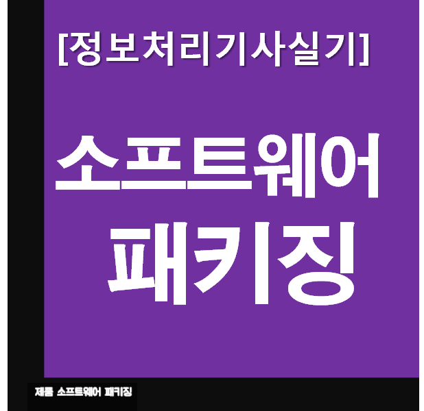  정보처리기사실기 소프트웨어 패키징 : 요약과 문제