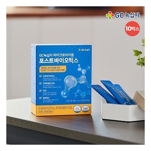  {품절예상 베스트 6} 포스트바이오틱스 - [녹십자] [더블_10개월분]GC 마이크로바이옴 포스트  (With 카카오페이지X다음웹툰 소식)
