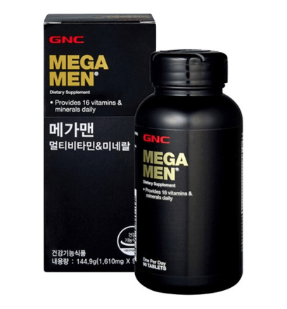  GNC 메가맨 vs 메가맨 스포츠 차이와 추천 대상은? (멀티미타민 미네랄)