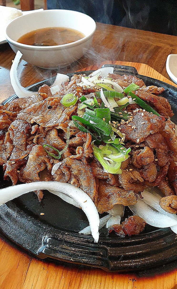 군포맛집 수리산채 유기농 석쇠불고기 쌈밥정식 맛있는 곳