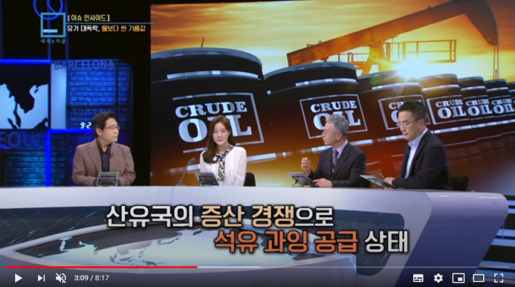 유가 대폭락! 물보다 싼 기름값 (KBS 세계는 지금/2020.04.25.방송) 유가 대폭락! 물보다 싼 기름값 (KBS 세계는 지금/2020.04.25.방송)