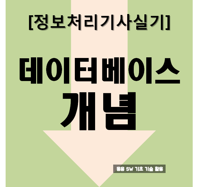  정보처리기사실기 데이터베이스 개념 : 요약과 문제