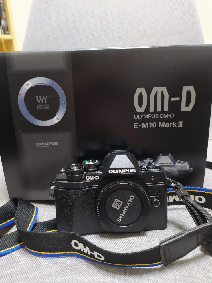  OM D E-M10 Mark 3 개봉기(개봉기,후기,정품등록)미러리스 카메라
