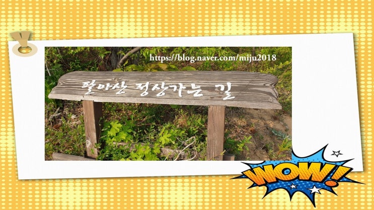  팔아산 둘레길 ~