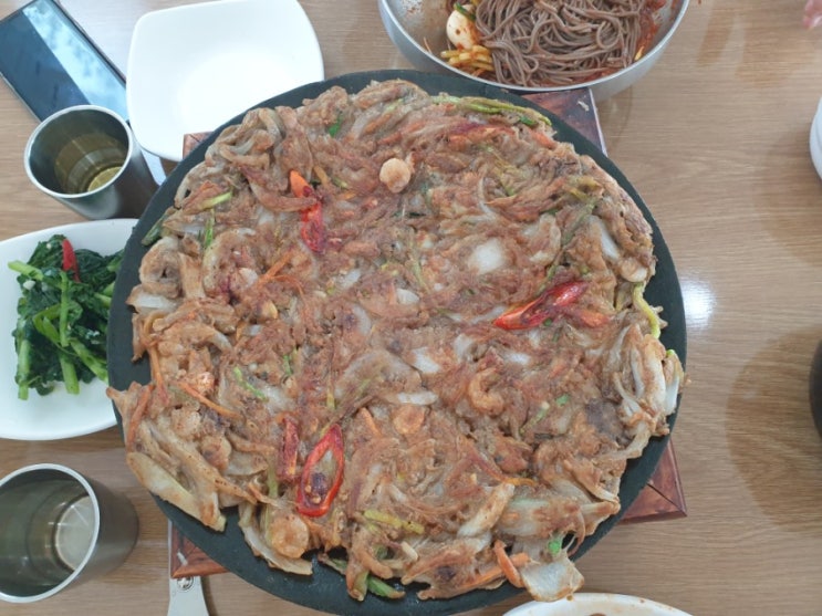 봉메밀발아메밀국수(길동생태공원맛집)