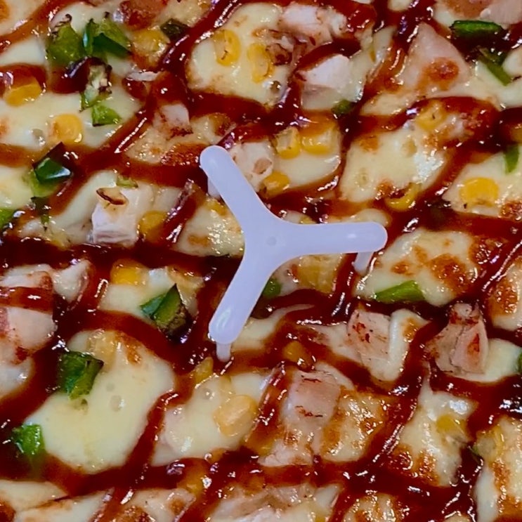  피자빙고 체다골드 치킨바베큐를 먹어보다