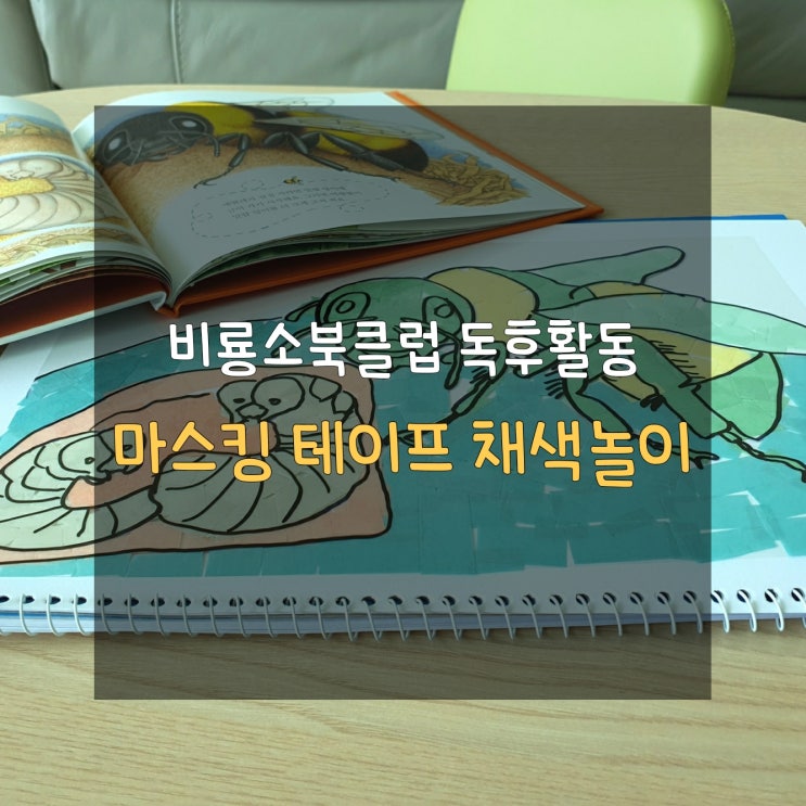  엄마표 책육아 비룡소 북클럽 호박벌의 한살이