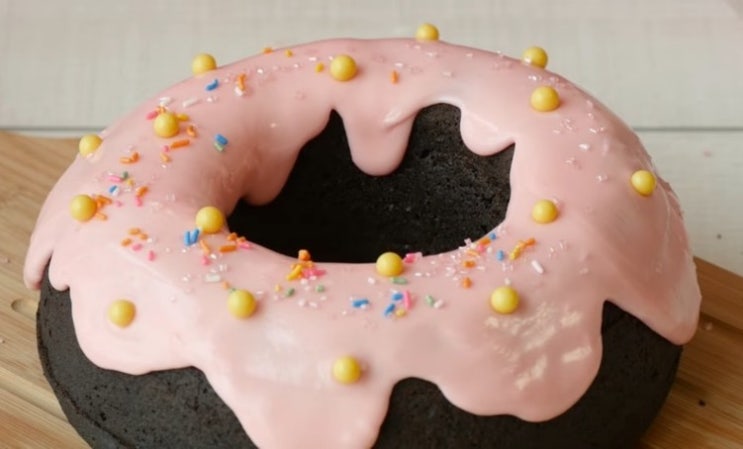 엔젤링 대왕 도넛 케이크