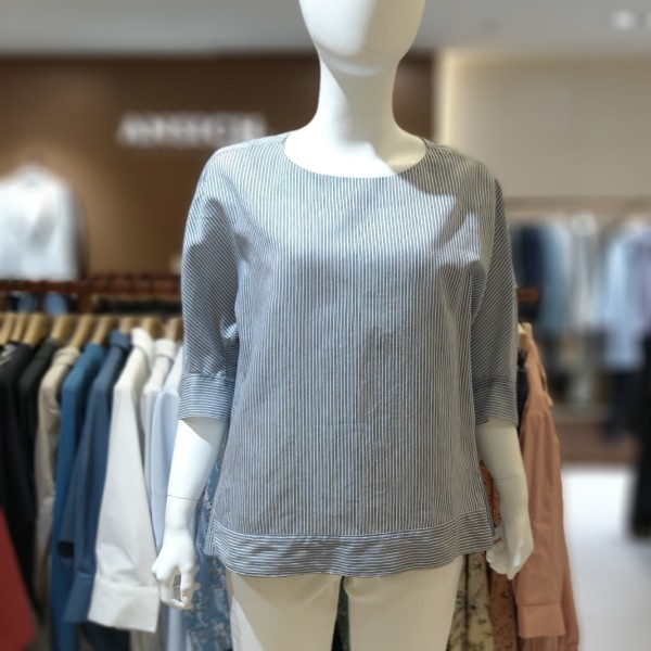  [강추] 안지크 멀티핀스트라이프면블라우스(AE2BL5140) 가격은?