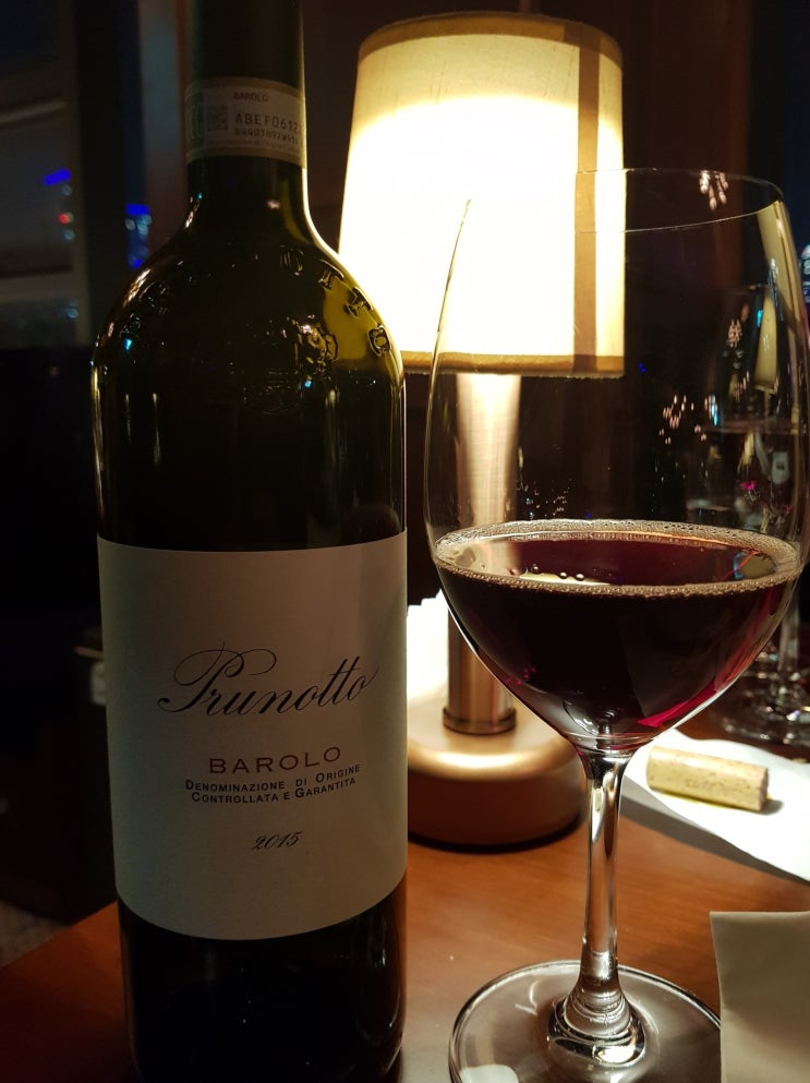 레드와인 : (이) Prunotto Barolo 2015 (인생와인)