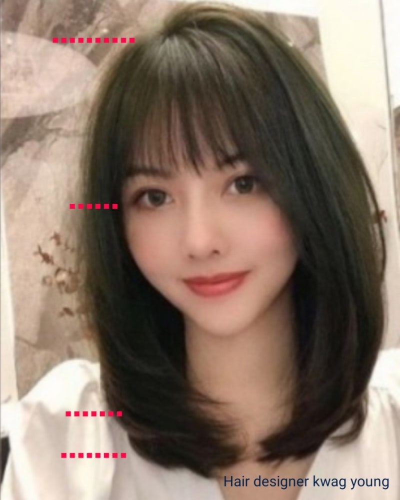 김해 대표 추천 미용실 광대뼈 광대돌출 얼굴형 헤어스타일 고민 No 헤어스타일 분석 추천15번째 J2Hair : 네이버 블로그