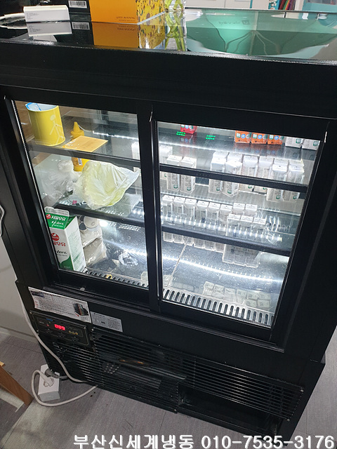  부산 남구 대연동 한국냉동(MEGA)쇼케이스수리-LED깜빡거림, LED깜빡임, 전구깜빡임, 불이깜빡임-안정기교체