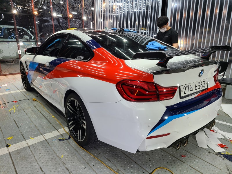 부천 상이로 / 랩핑 / BMW / M4