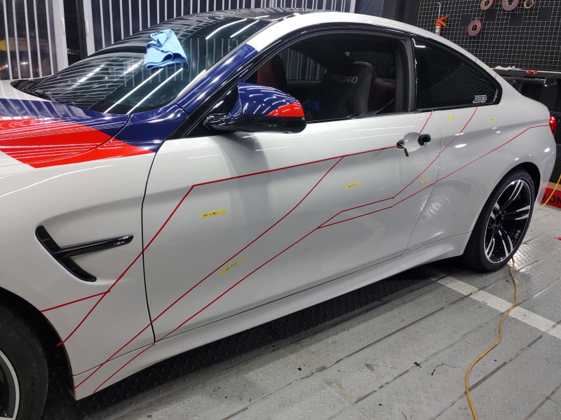 부천 상이로 / 랩핑 / BMW / M4